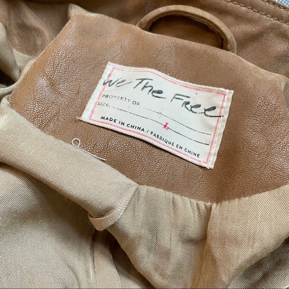 NWT | Free People Fenix Moto Jacket Large - Picture 4 of 8